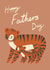 Cute Tigers Fathers Day Card created by Katie Bennett