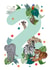 Jungle 2nd Birthday Card created by Nelly & Gem
