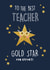 Best Teacher end of year card created by JayneyD Designs
