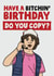 Dustin stranger things have a bitchin' birthday do you copy card created by Studio Doodles