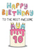 Cute 90th Birthday Card - For Mum - Cake created by Schnauzer Scribbles