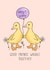 Cute Duck Birthday Card created by CardsbyAliceUK