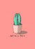 Don't Be a Prick. Funny Friendship Card. created by ridewild.design