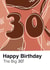 Happy Birthday! The Big 30! created by Beth Hall Art
