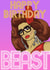 Happy Birthday Beast Alyssa Edwards Rupaul's Drag Race Crd created by Helen Giddings