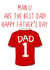 Manchester United Father’s Day Card created by Trash Panda Designs 