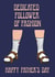 Dedicated Follower of Fashion Father's Day Card created by Verity Beament