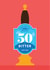 50th Birthday Card created by Hello Squid