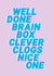 Well Done Brain Box Clever Clogs Card created by Jane Katherine Houghton