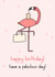 Fabulous bird birthday card created by dirty birds