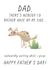 Funny Fathers Day Card - Dad - Dog - There's Nobody I'd Rather Have By My Side Awkardly Waiting While I Poop created by Chelsey Adams