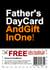 Funny Typography Fathers Day Card - Voucher - Tech Support - Free Two Hours Of Tech Support created by Redrakoon