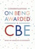 Congratulations on being awarded a CBE card created by Rebecca Prinn