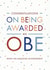 Congratulations on being awarded an OBE card created by Rebecca Prinn