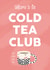 Welcome To The Cold Tea Club New Baby Card created by Paper Wishes Co