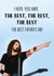 Funny Foo Fighters Fathers Day Card - Dave Grohl - The Best - I Hope You Have The Best, The Best, The Best The Best Father's Day created by Bethany Draws Things