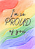 LGBTQIA+ Rainbow PRIDE/Coming out Card created by BeeZedCreations