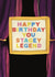 Happy Birthday You Stagey Legend! created by Flockadoodle