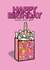 Middle Finger Gift Bag - Birthday - For Her - Flowers created by fyou cards