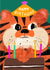 Tiger Eating Cake Birthday Cad created by LittleTalesByGem