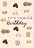 Birthday boobs card created by Cheeky Cards by Ginger