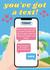 Love Island Text Message Birthday Card created by Dark Cult Art