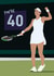 Tennis star Emma Raducanu themed 40th birthday card created by Quinton cards