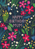 Happy Birthday Mum bright floral card created by Pablo and Pickle Studio