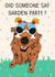 Garden Party Dog Card created by Lisa Wardle