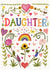 Daughter Crad created by Love Lucy Illustration