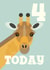 4 TODAY! Cute Giraffe Card created by Cloud Cuckoo Design