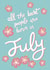 July Birthday created by Emma Blue