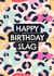 Happy birthday slag cheeky card created by Daisy Jo Design