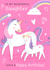 Birthday - For Daughter - For Kids - Unicorn created by Dalia Clark Design