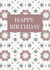 Happy Birthday Pattern Card created by Yours and Yours Ltd