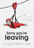 Fun adventurous leaving/retirement card created by Lucy Driver