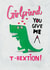 Girlfriend t-rextion created by Pencilface