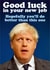Boris Johnson New Job Card created by Dean Morris Cards