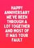 Happy Anniversary - Been Through A Lot Cheeky Card created by Meg's Creative Outlet