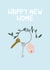 Classic New Home Card - House Keys - Happy New Home created by Ellen Cawley