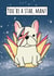 Ziggy Stardust French Bulldog Card for Bowie & Dog Lover!|  created by Natalie Tuck