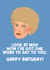 Look at Moi! Kath and Kim Birthday Greetings Card created by Drag Apparel