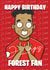 Lingard Nottingham Forest Birthday card created by Tom Sparke