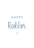 Happy Rakhri Card created by Kalm Lettering