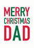 Merry Christmas Dad Card created by Studio 9
