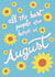 August Birthday created by Emma Blue
