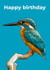 Arty Birthday Card - Bird - Blue Tit created by CoolArt2021