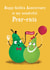 Cute Pear Pun Anniversary Card - 50 Years - Happy Golden Anniversary To My Favourite Wonderful Pearents created by Hannah Jayne Lewin