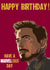 Iron Man Birthday Card created by Gee Designs