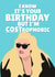It's Your Birthday But I'm COSTrophobic Gemma Collins  created by PopDogShop